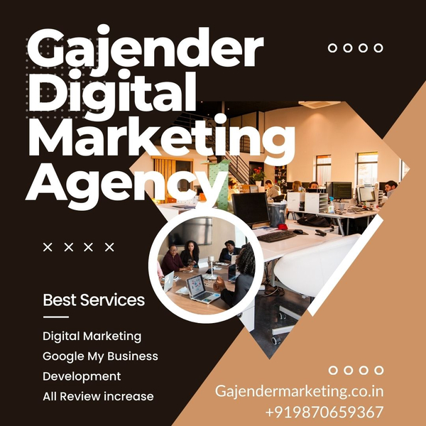 Cover photo of Gajender digital marketing- Best Google my Business- Best Social Media